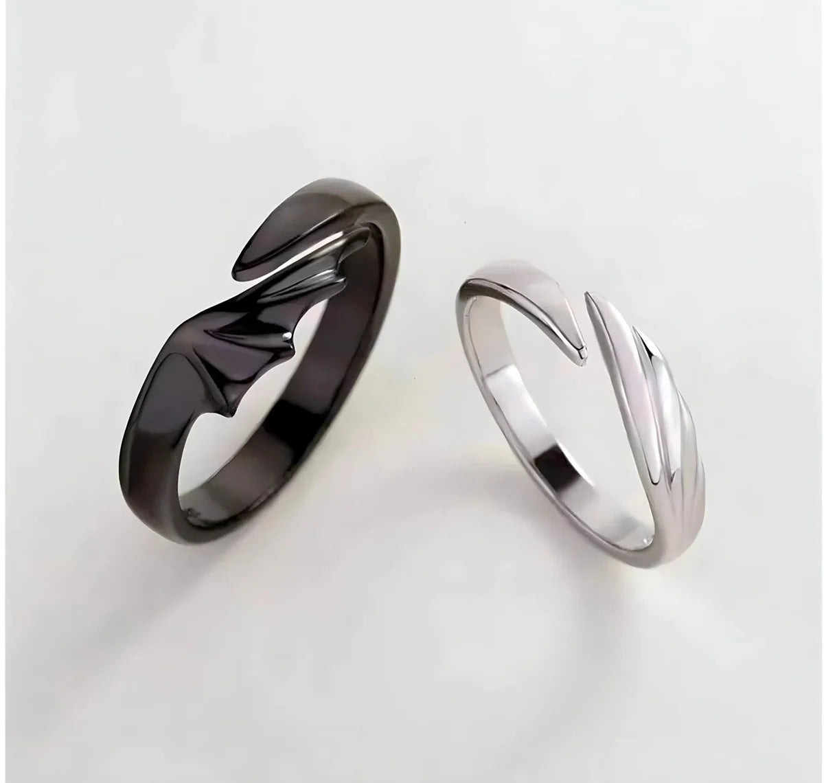 Dragon Couple Rings™ – Matching Set (2 Rings)