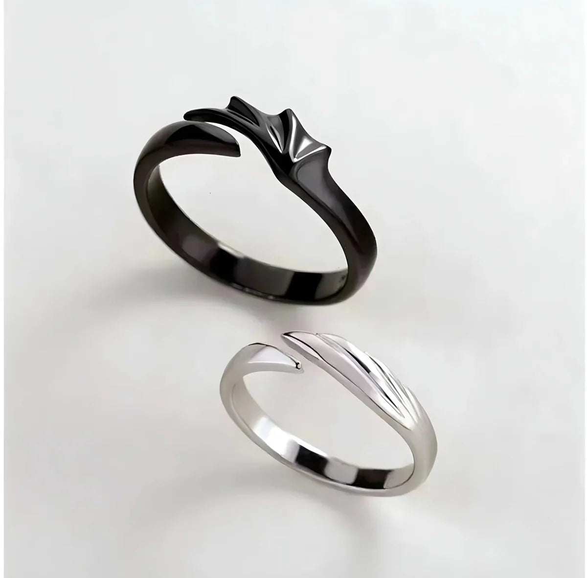Dragon Couple Rings™ – Matching Set (2 Rings)